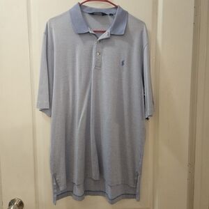 POLO GOLF RALPH LAUREN men's size L Large polo shirt  logos Bent Tree course
